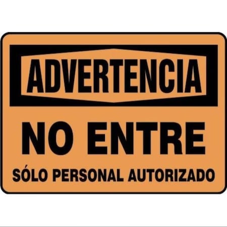 Accuform OSHA WARNING Safety Sign DO NOT SHMADM325VS SHMADM325VS